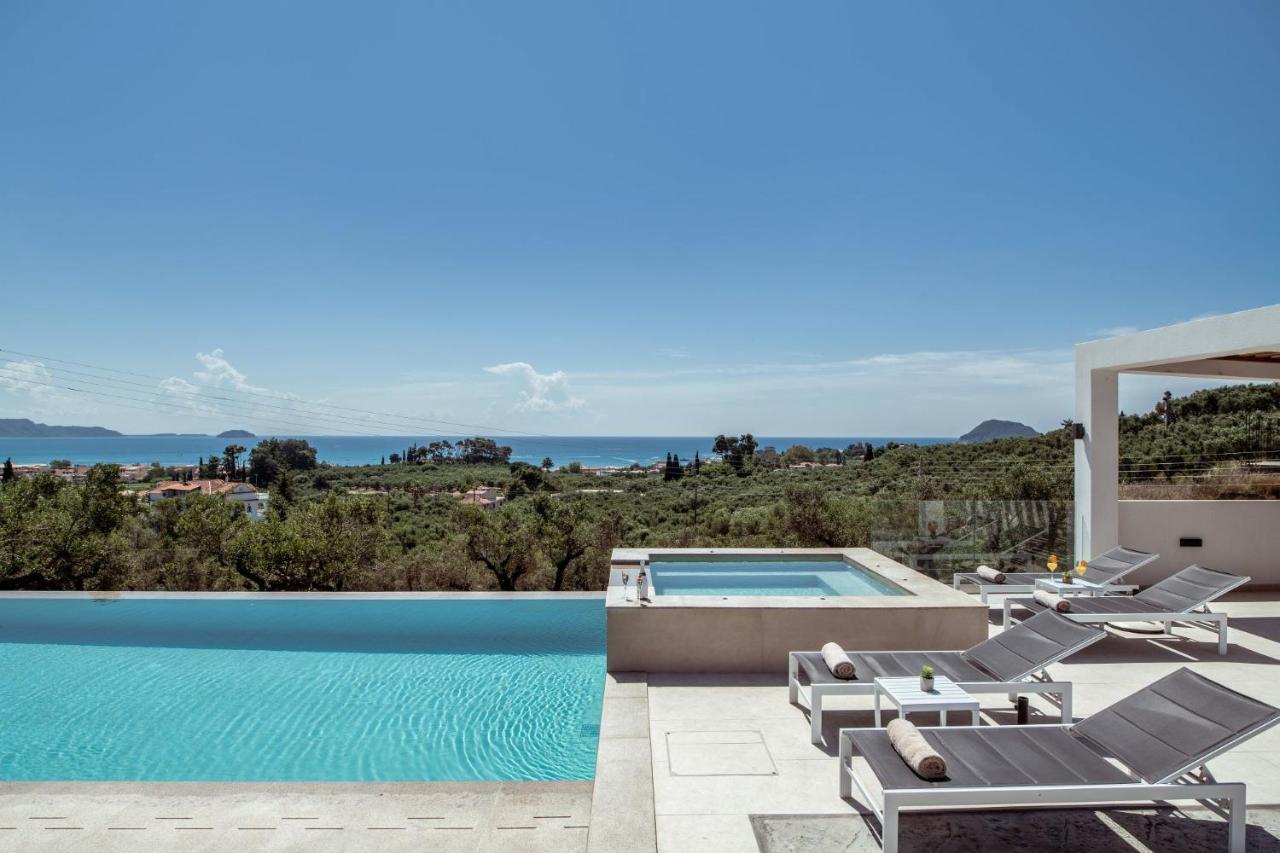 Villa Roselia - Luxury Escape With Magnificent Views, By Zantewize Laganás Eksteriør bilde