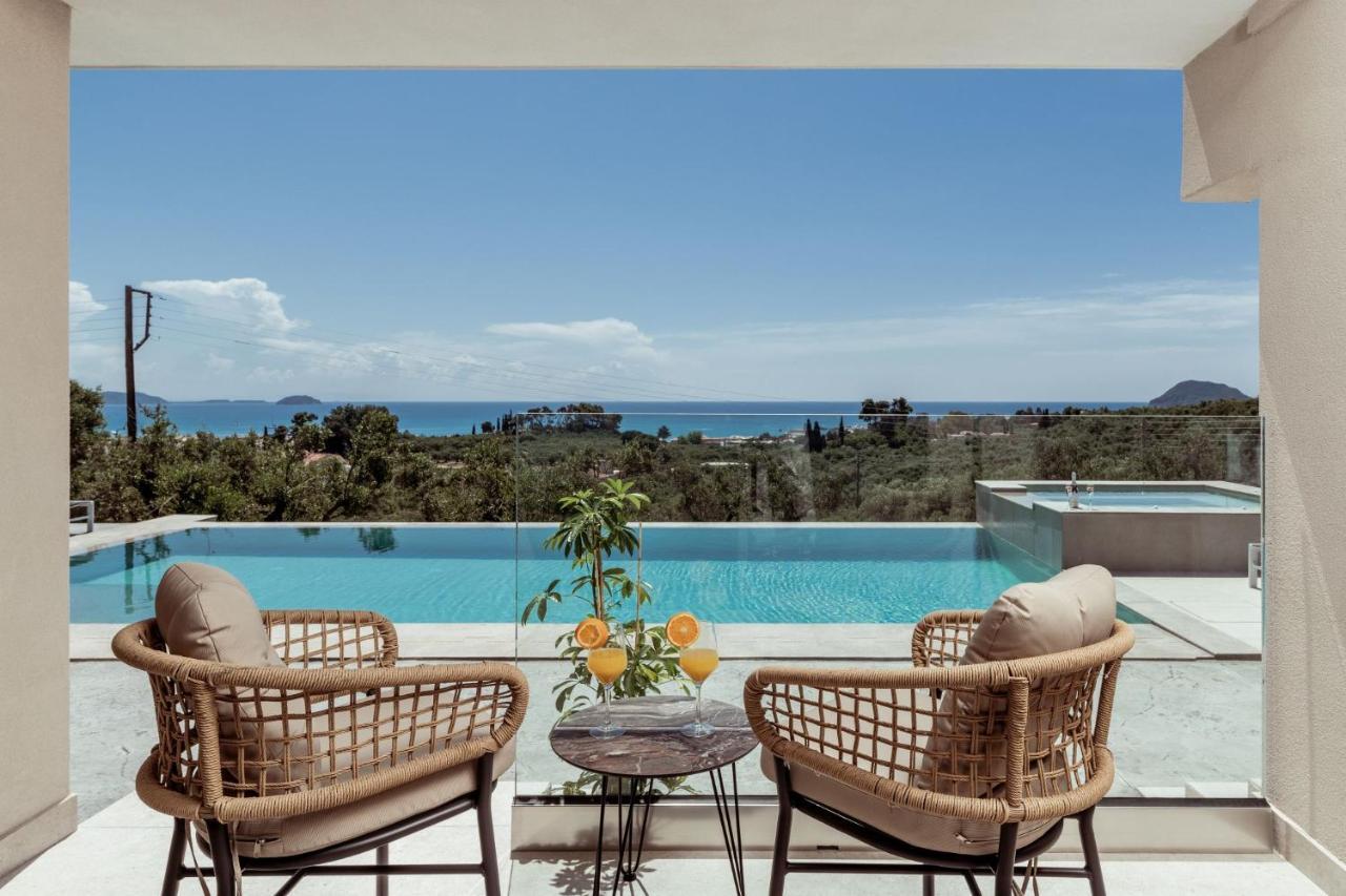 Villa Roselia - Luxury Escape With Magnificent Views, By Zantewize Laganás Eksteriør bilde
