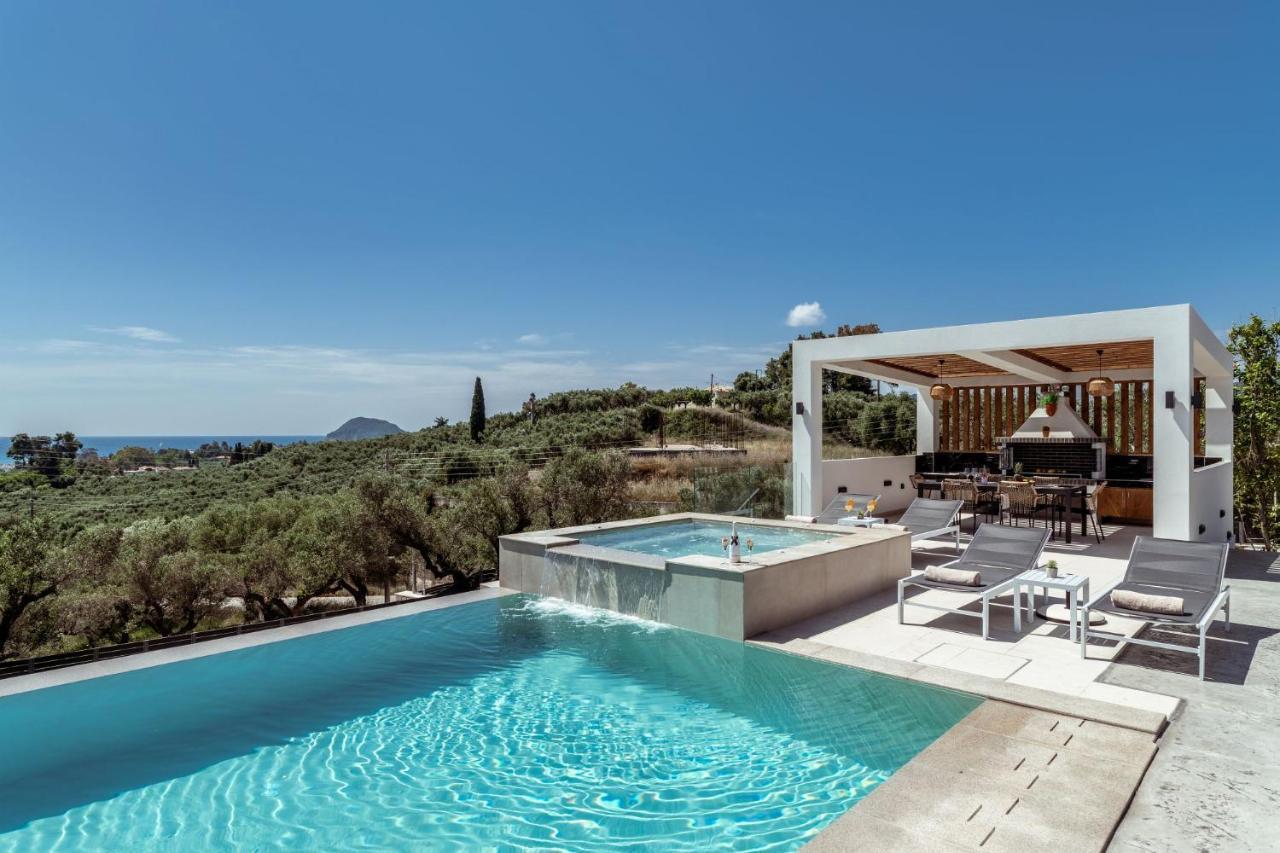 Villa Roselia - Luxury Escape With Magnificent Views, By Zantewize Laganás Eksteriør bilde