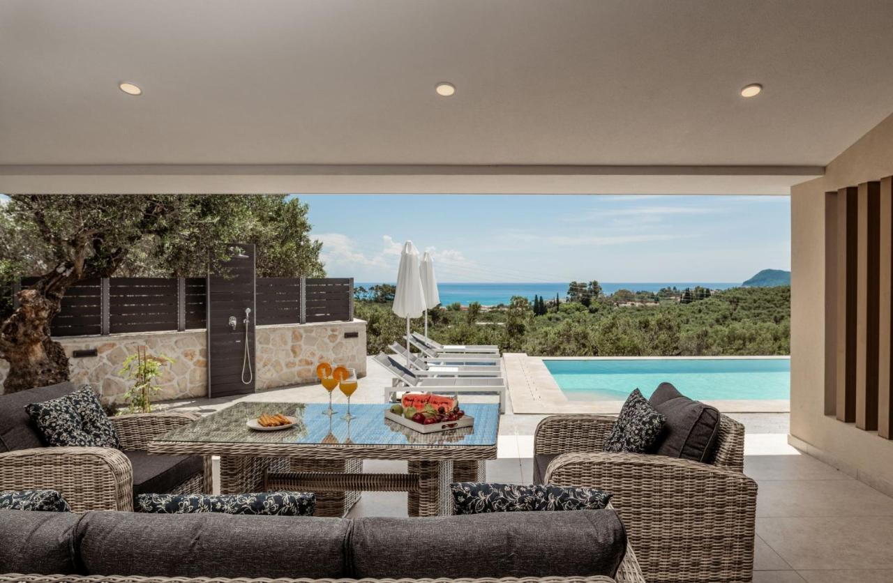 Villa Roselia - Luxury Escape With Magnificent Views, By Zantewize Laganás Eksteriør bilde