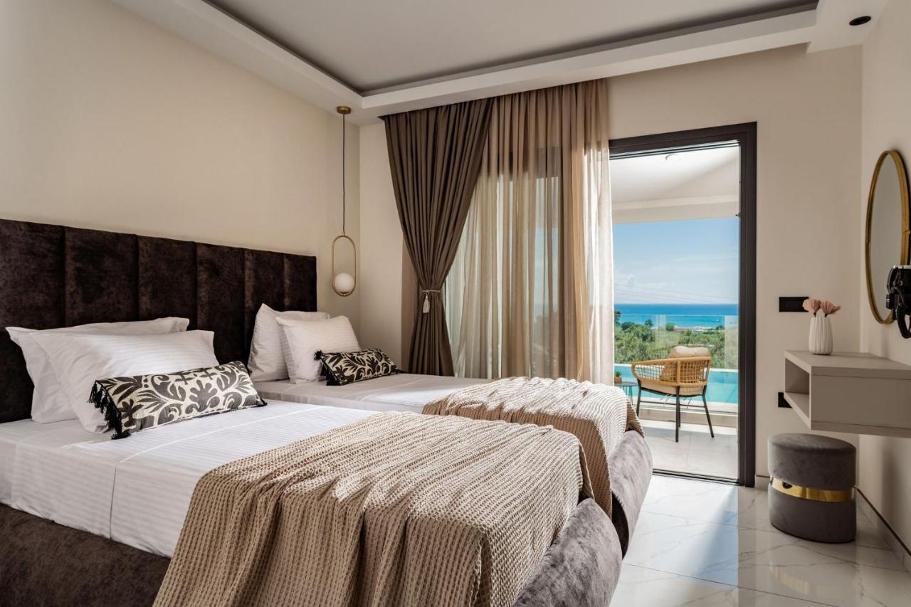 Villa Roselia - Luxury Escape With Magnificent Views, By Zantewize Laganás Eksteriør bilde